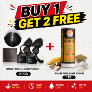 Hair Line Powder Black Buy1 Get 1 Free + 1 Free Volume Powder