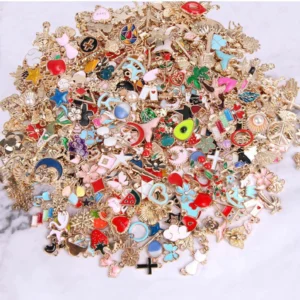 ENAMEL CHARMS 100 RANDOM DESIGNS