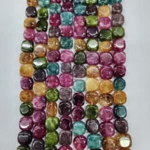 14X14MM SQUARE AGATE STONE(08)