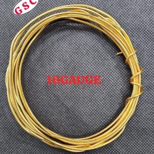 16 GAUGE WIRE GOLDEN MICRO POLISH(ANTI-TARNISH)