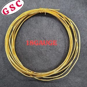 18 GAUGE WIRE GOLDEN MICRO POLISH(ANTI-TARNISH)