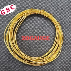 20 GAUGE WIRE GOLDEN MICRO POLISH(ANTI-TARNISH)