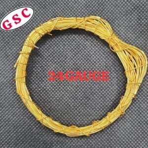 24 GAUGE WIRE GOLDEN MICRO POLISH(ANTI-TARNISH)