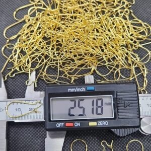 U HOOK EARING GOLDEN(25MM)