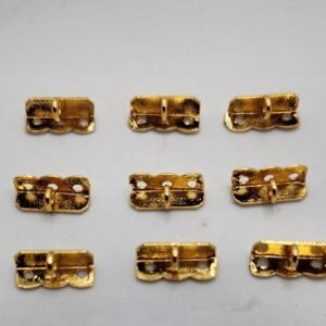 3 HOLE STRIP GOLDEN 10MM*4MM