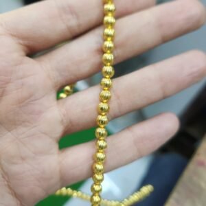 3MM KHARBUJA LINING BALL GOLDEN(ANTI-TARNISH)
