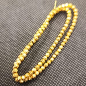 3MM BINDI BALL GOLDEN(ANTI-TARNISH)
