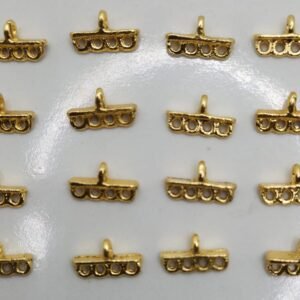 4 HOLE STRIP GOLDEN 15MM*8MM