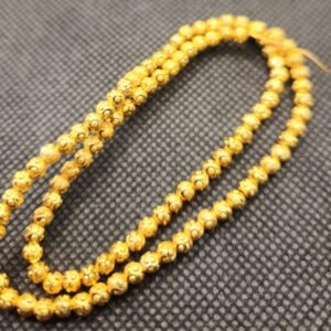 4MM BINDI BALL GOLDEN(ANTI-TARNISH)