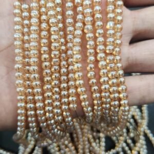 4MM LCT AB GLASS BEADS