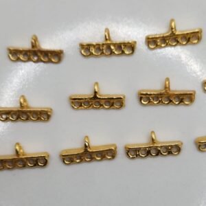 5 HOLE STRIP GOLDEN 18MM*8MM
