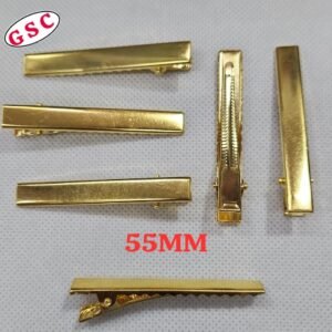 ALLIGATOR CLIP GOLDEN(55MM)