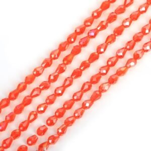 TEAR DROP 6*8MM RED(10)