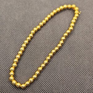 5MM BRASS BEADS(ANTI-TARNISH)