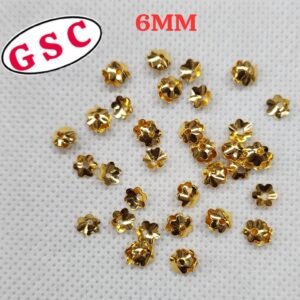 6MM CAP GOLDEN(ANTI-TARNISH)(2)
