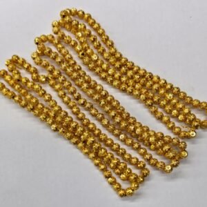 8MM BINDI BALL GOLDEN(ANTI-TARNISH)