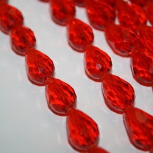 TEAR DROP 8*11MM RED(10)