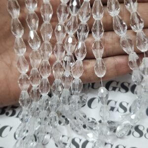 TEAR DROP 8*11MM WHITE(01)