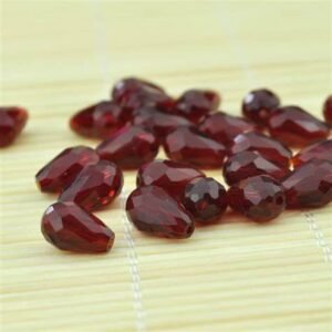 TEAR DROP 8*11MM MAROON(11)