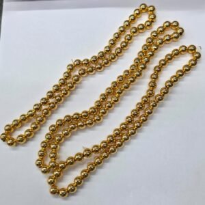 8MM BRASS BEADS(ANTI-TARNISH)