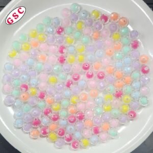 TWO TONE 8MM FOOTBALL MULTI-COLOURS