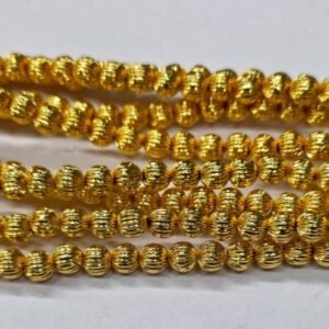 8MM KHARBUJA LINING BALL GOLDEN(ANTI-TARNISH)