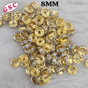 8MM REZIN RING GOLDEN(SPACERS)