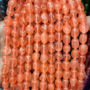 8X11MM DULL DULL AGATE BEADS(11)