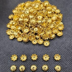 8MM GOLDEN METAL CAP(HT062)