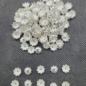8MM SILVER METAL CAP(HT062)