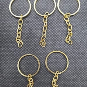 KEYCHAIN RING GOLDEN
