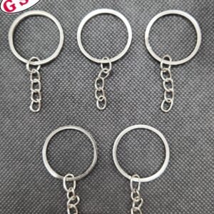 KEYCHAIN RING SILVER