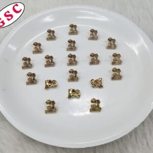 RKATG-17 RAKHI CHAMS ANTIQ GOLDEN