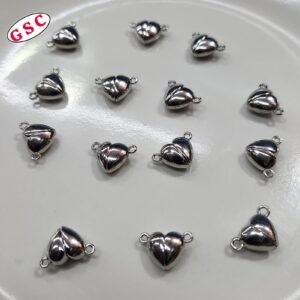 MAGNETIC HEART SILVER