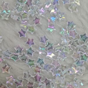 ACRYLIC STAR AB TRANS WHITE