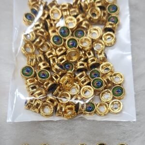 6MM ROUND PEACOCK