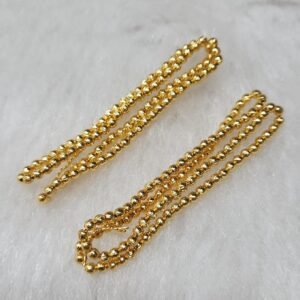 3MM VERTICAL BALL GOLDEN(ANTI-TARNISH)