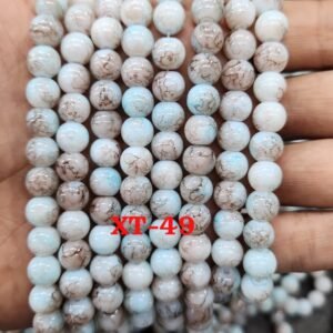 8MM PRINTED BEADS(XT-49)