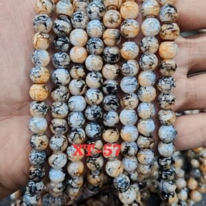 8MM PRINTED BEADS(XT-57)