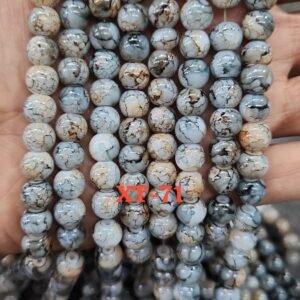 8MM PRINTED BEADS(XT-71)
