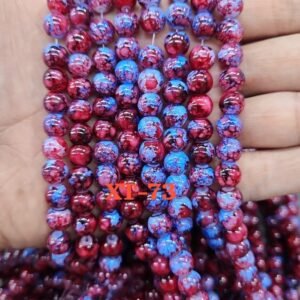 8MM PRINTED BEADS(XT-73)