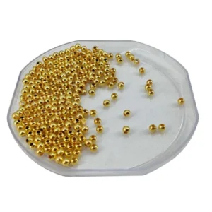 3MM CCB GOLDEN PLASTIC BEADS